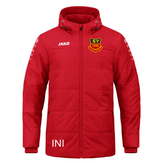 Jako Coachjacke Team mit Kapuze