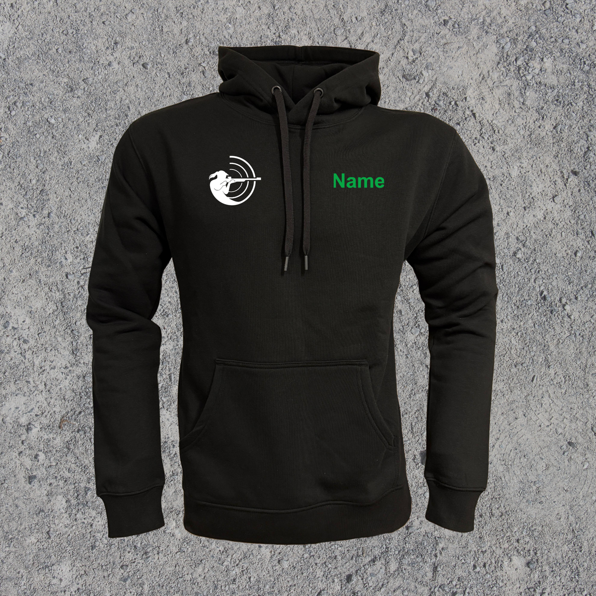 Hoodie schwarz Schützenverein Hubertus Gaimersheim
